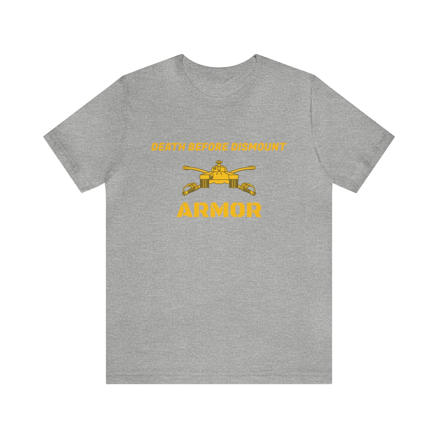 Death Before Dismount Armor T-Shirt Military