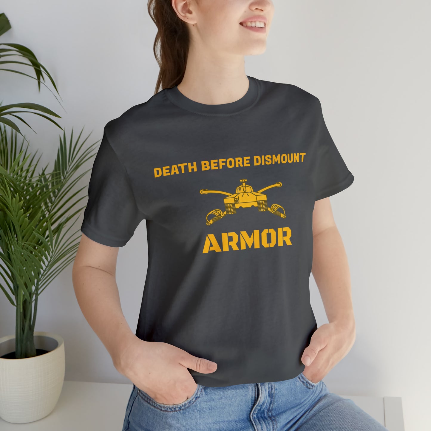 Death Before Dismount Armor T-Shirt Military