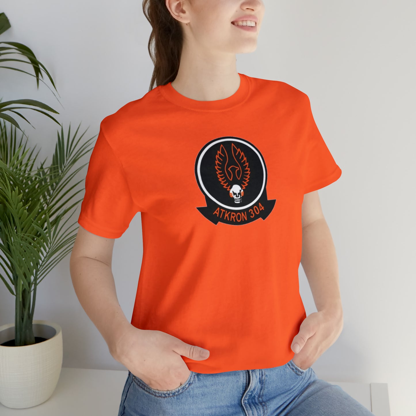 US Navy VA304 T-Shirt | VA 304 | Navy | Veteran | Aviation Squadron NAS Alameda | Firebirds | A6E | Military