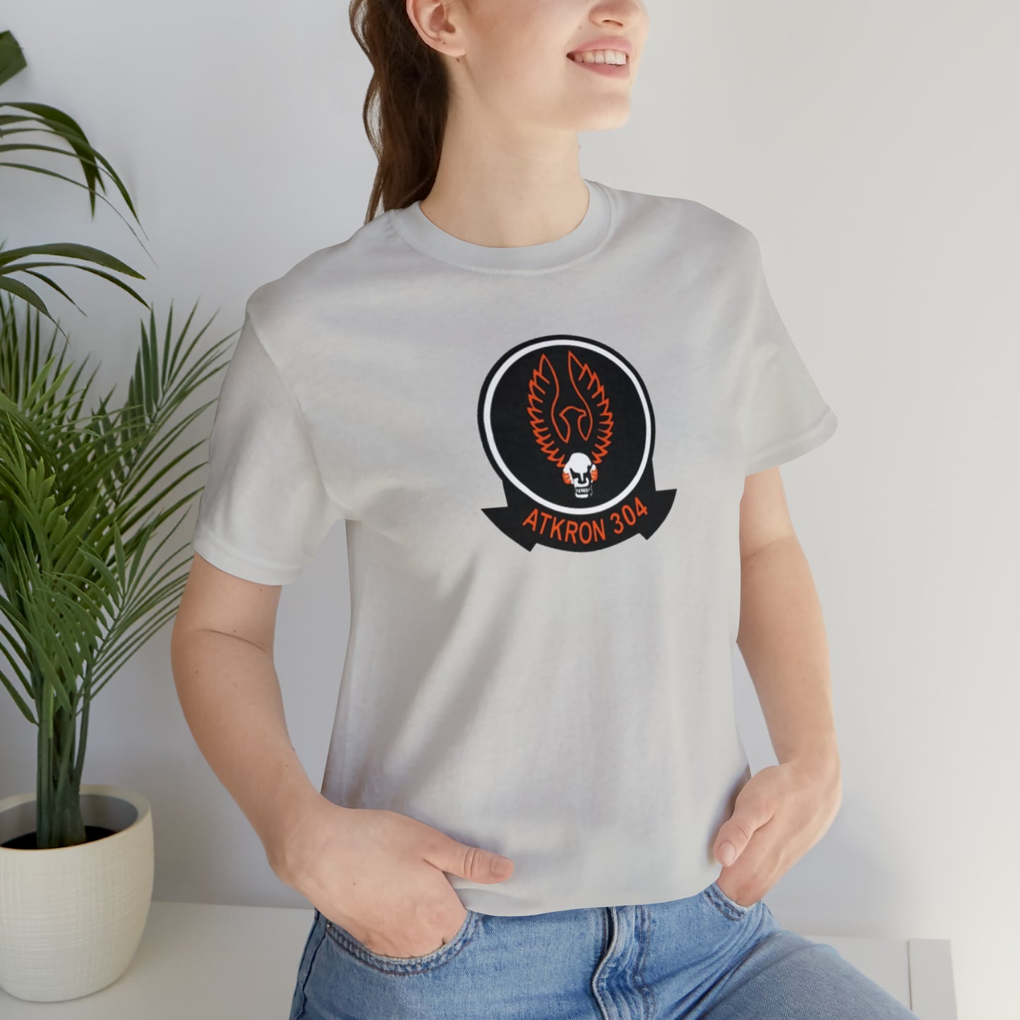 US Navy VA304 T-Shirt | VA 304 | Navy | Veteran | Aviation Squadron NAS Alameda | Firebirds | A6E | Military
