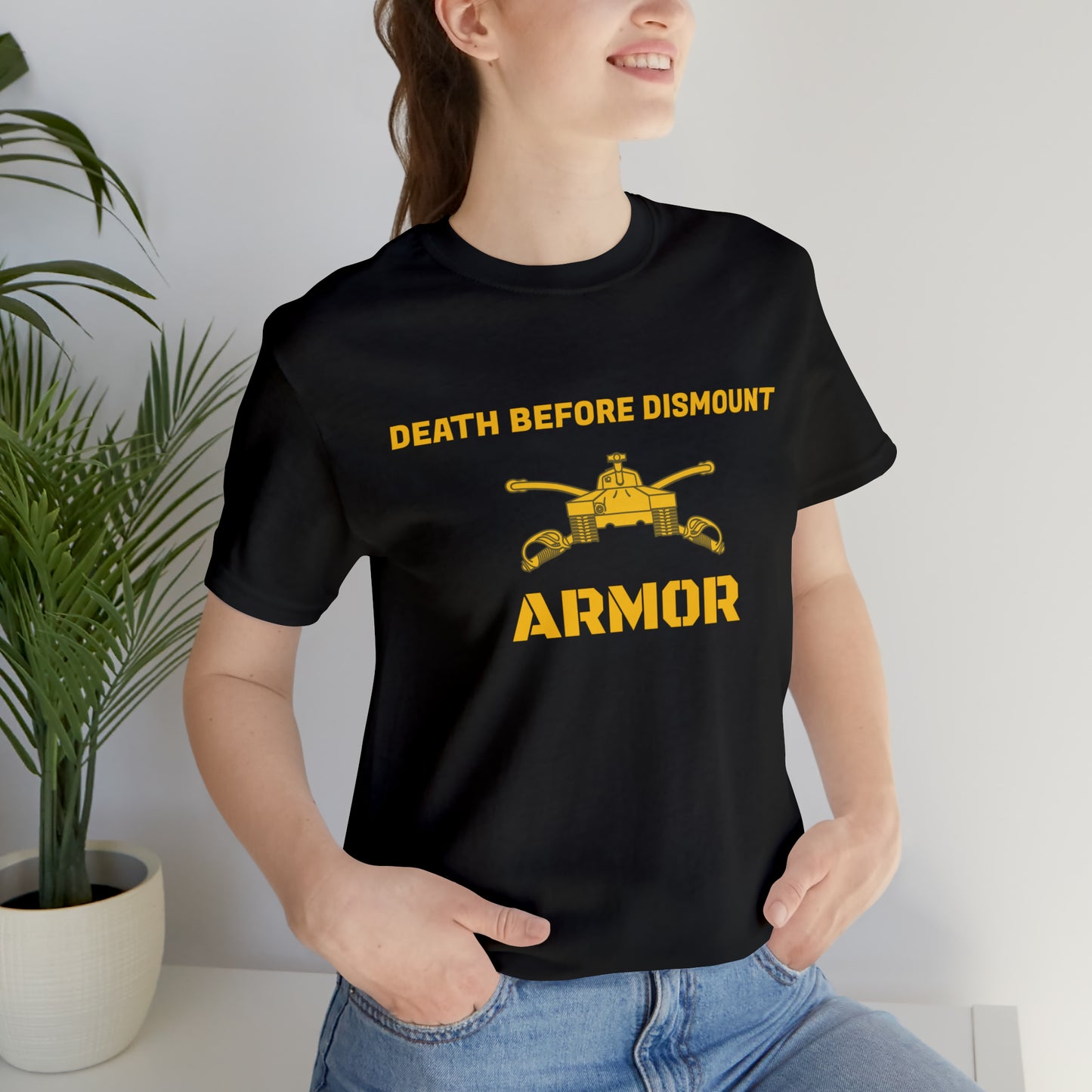 Death Before Dismount Armor T-Shirt Military