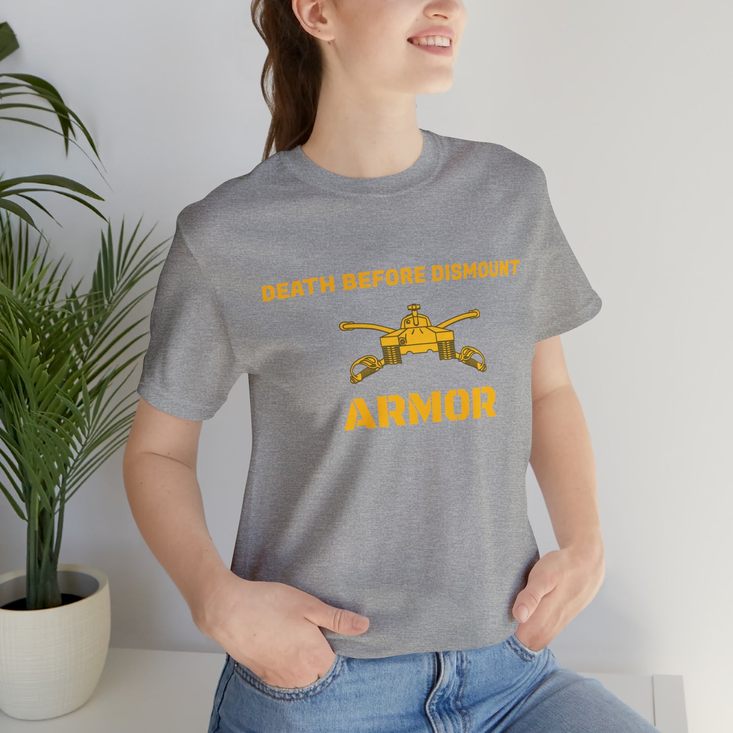 Death Before Dismount Armor T-Shirt Military