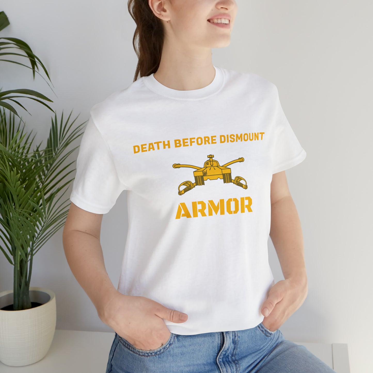 Death Before Dismount Armor T-Shirt Military
