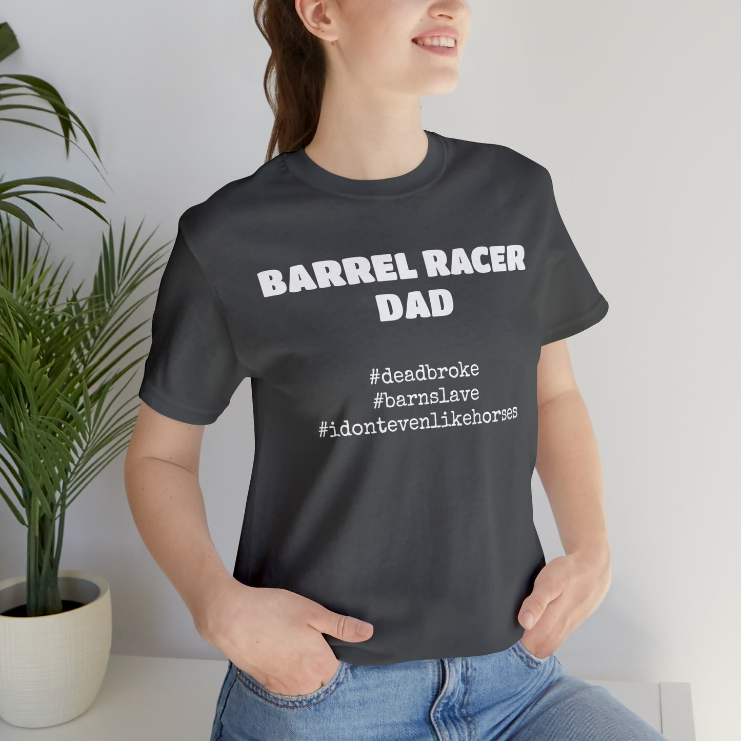 Barrel Racer Dad T-Shirt | Barrel Racing