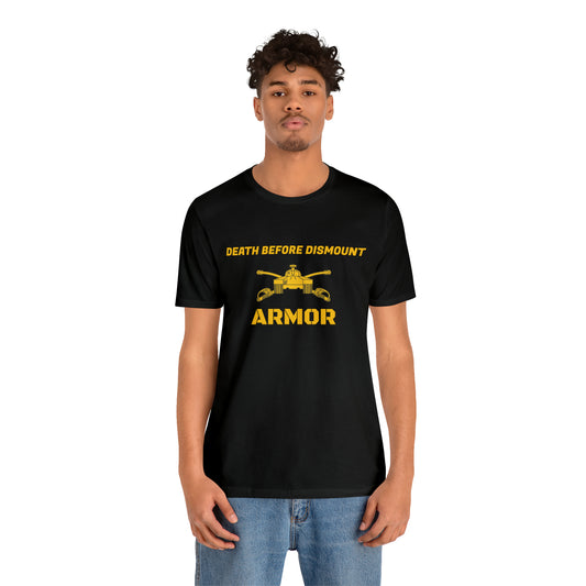 Death Before Dismount Armor T-Shirt Military