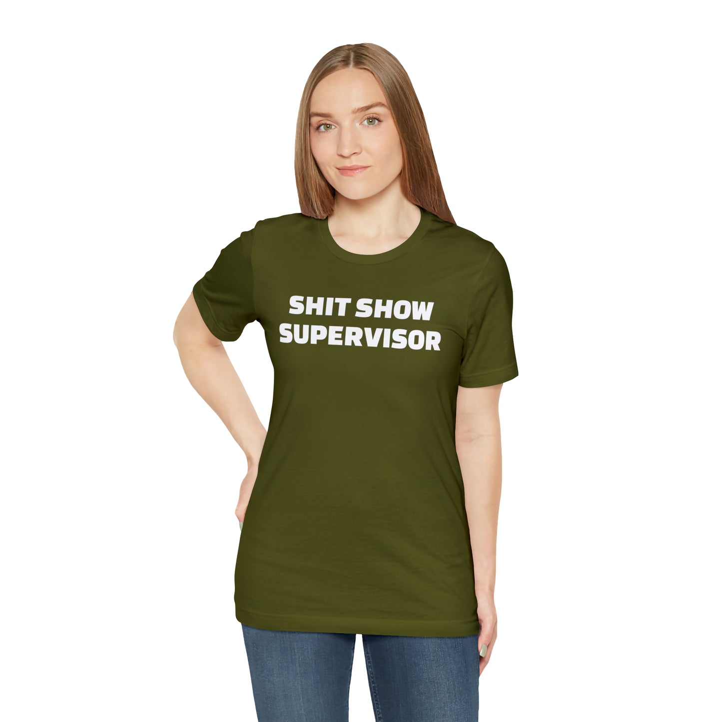 Shit Show Supervisor Funny T-Shirt