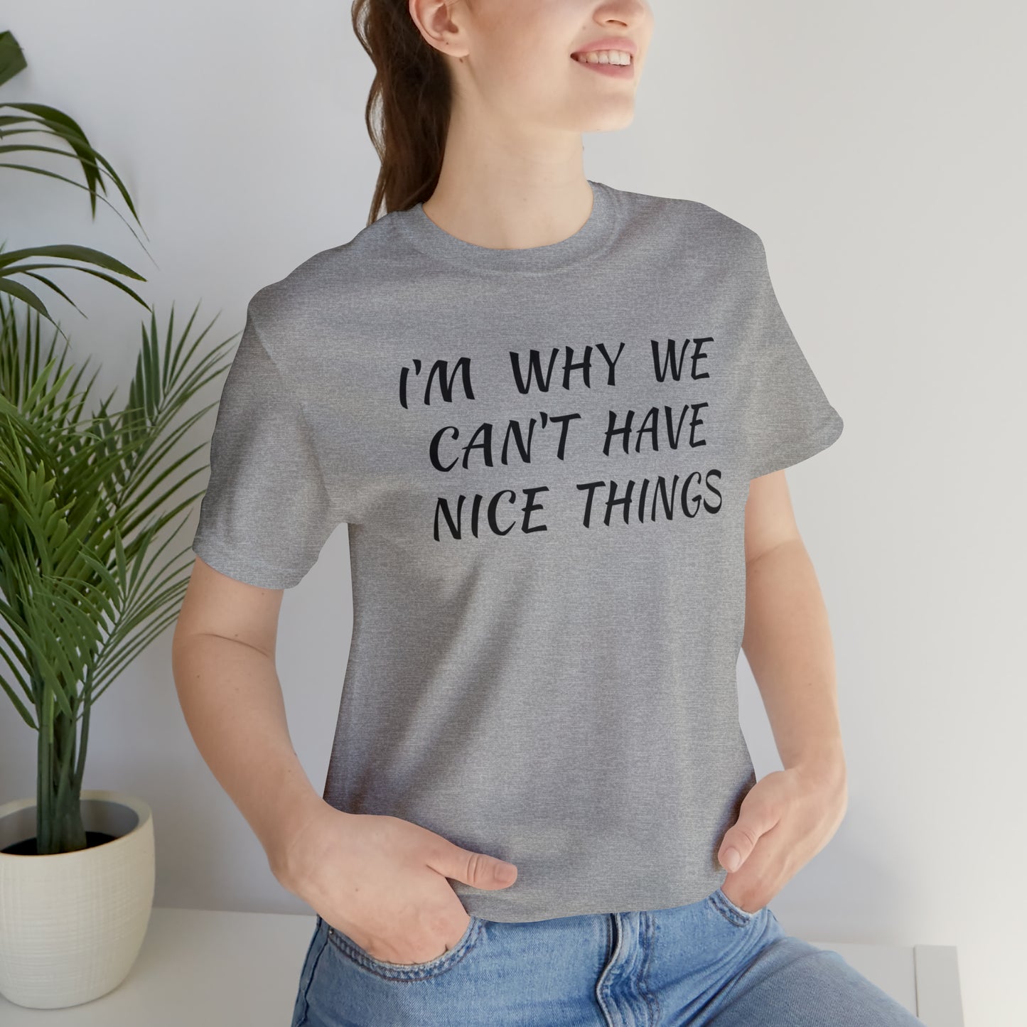 I'm Why We Can't Have Nice Things Funny T-shirt